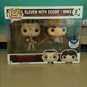 Eleven and Mike Pop! Figure- Stranger Things